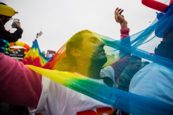 LGBT Pride March, 2018.Lima, Peru.